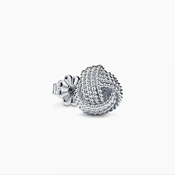 TIFFANY & CO. | Tiffany Twist Know Earrings in Sterling Silver - Picture 9 of 10